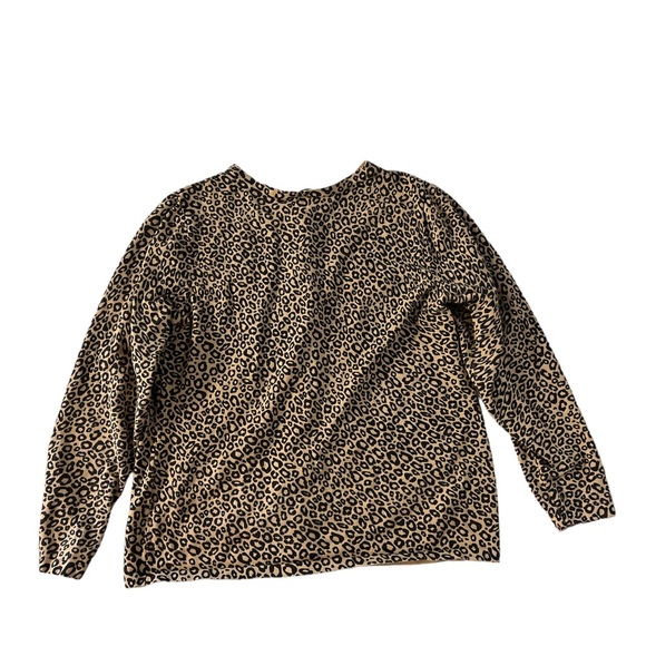 Christopher & Banks Animal Print Cardigan ~ Size Small - Picture 2 of 7